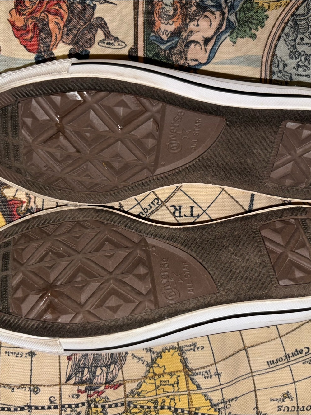 Converse Slip-On Low Top Sneakers — Black with White Accents - Picture 5 of 5